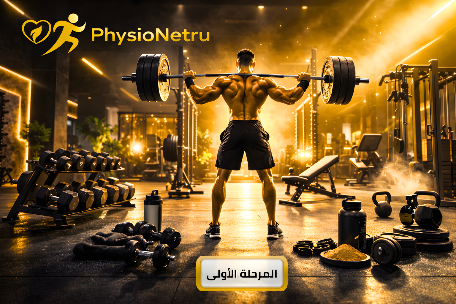 برنامج تمارين الرجال - المرحلة الأولى (بناء الأساس)